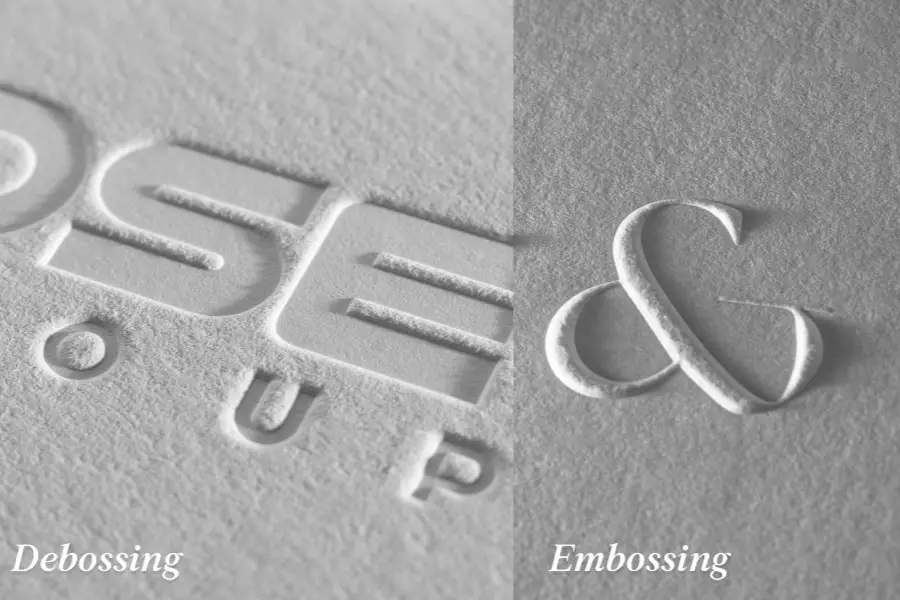Deboss / Emboss