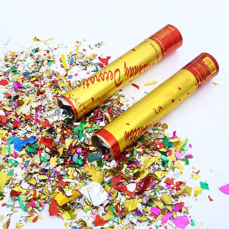 Branded Party Poppers
