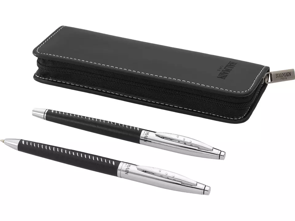 Leather-Wrapped Roller Pens