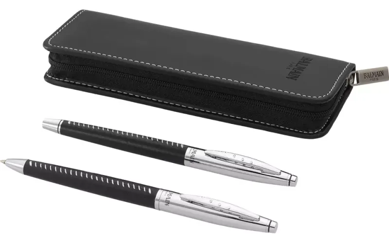 Leather-Wrapped Roller Pens