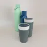 Recycled Water Bottle & Cup